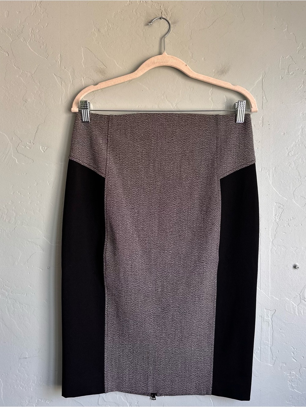 Express Women’s Two-Tone Pencil Skirt Gray Black Size 8 Business Office Work